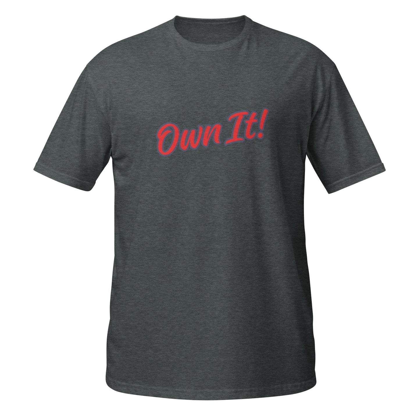 Own It! - No Excuses! Motivational T-Shirt – Mindset Apparel - Own It